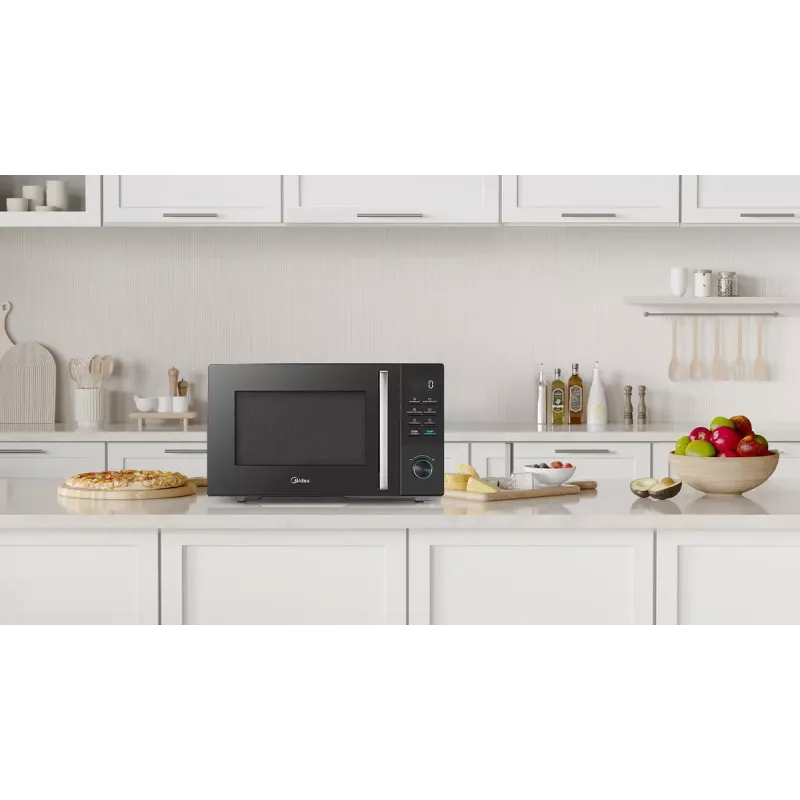Magnetron Midea MMO-AM25VB(BK) vrijstaand 25 L 900 W zwart
