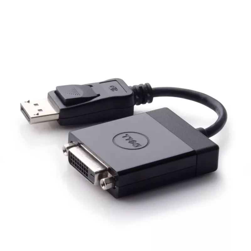 DELL 470-ABEO videokabel-adapter DisplayPort DVI zwart