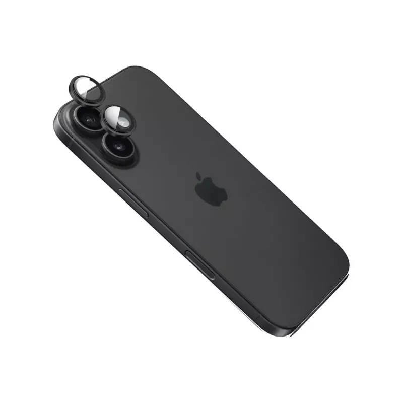 FIXED camera glas voor Apple iPhone 17 — glas zwart