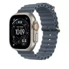 Band Apple Natural Titanium Finish MGCC4ZM/A blauw fluorelastomeer 49 mm