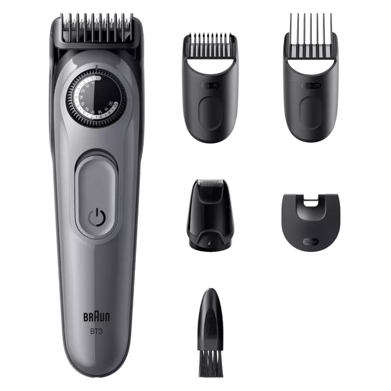 Braun BeardTrimmer 3 80789789 baartrimmer AC/batterij 20 2 cm zwart