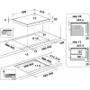 Indesit IB 65B60 NE zwart inbouw 59 cm inductiekookplaat 4 zone(s)