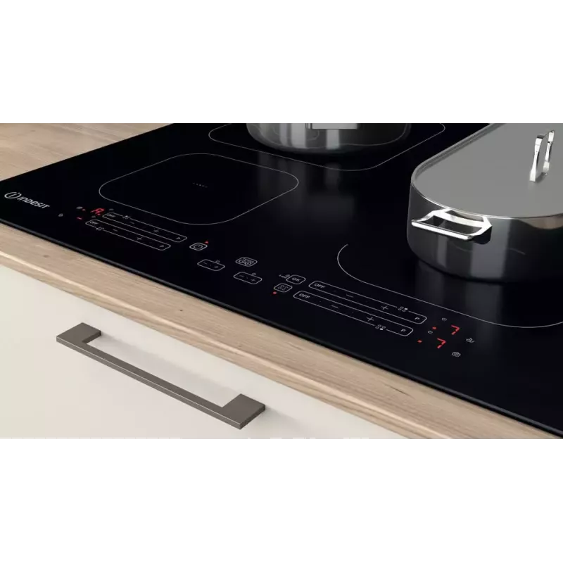 Indesit IB 65B60 NE zwart inbouw 59 cm inductiekookplaat 4 zone(s)