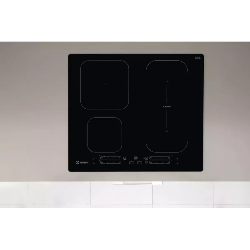 Indesit IB 65B60 NE zwart inbouw 59 cm inductiekookplaat 4 zone(s)