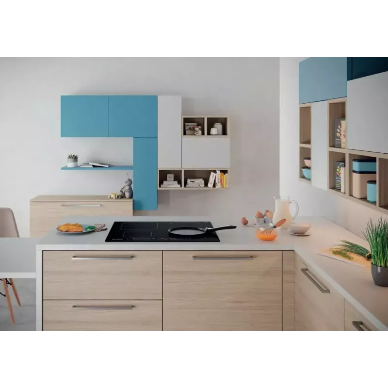 Indesit IB 65B60 NE zwart inbouw 59 cm inductiekookplaat 4 zone(s)