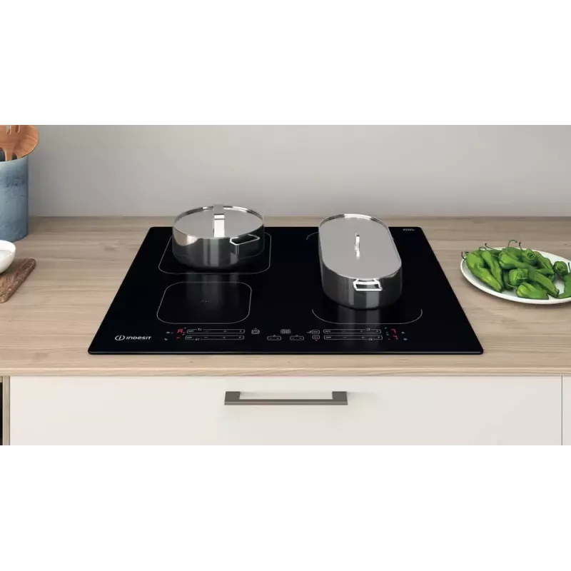 Indesit IB 65B60 NE zwart inbouw 59 cm inductiekookplaat 4 zone(s)