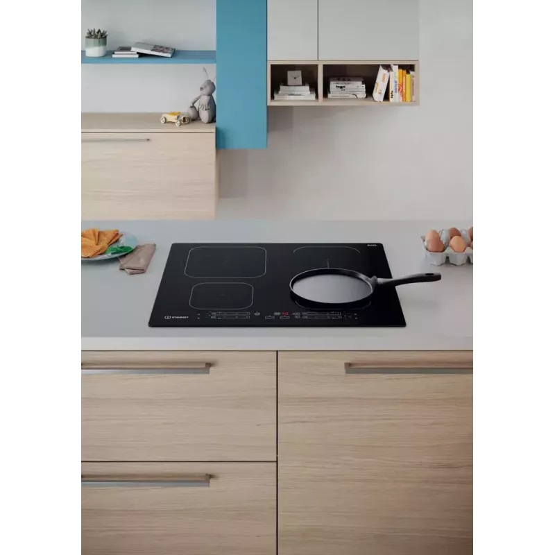 Indesit IB 65B60 NE zwart inbouw 59 cm inductiekookplaat 4 zone(s)