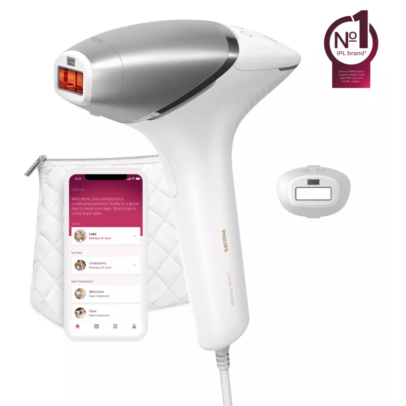 Philips Lumea Prestige Lumea IPL 8000 Series BRI940/00 IPL-ontharingsapparaat met SenseIQ