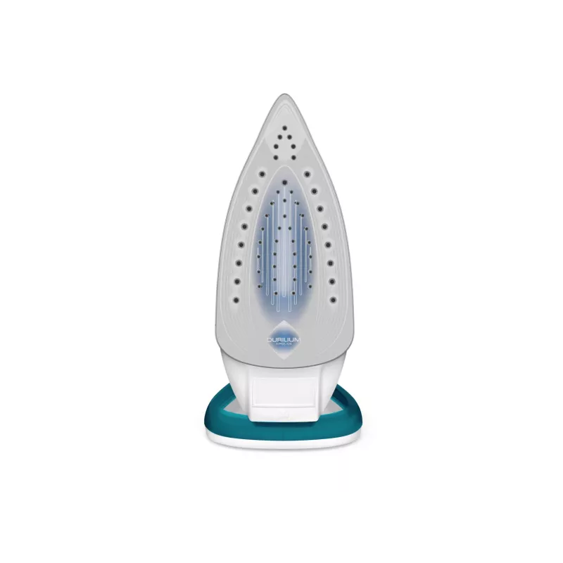 Tefal EasyGliss Plus FV5718 strijkijzer stoomstrijkijzer Durilium-strijkzool 2400 W turquoise, wit