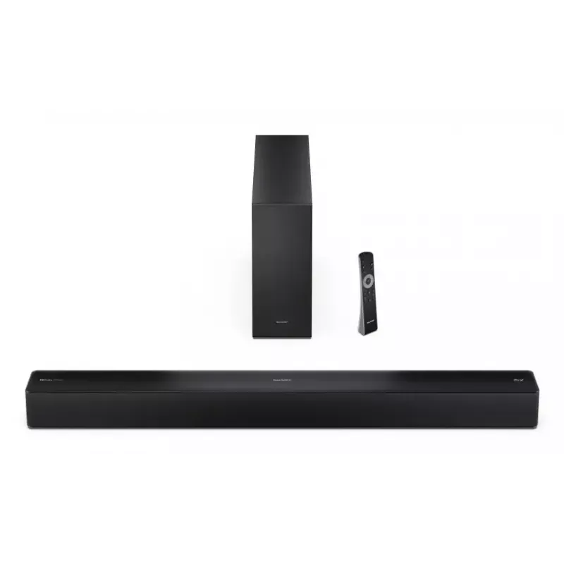 Soundbar-luidspreker Sharp HT-SBW310 2.1-kanaals 330 W zwart bedraad & draadloos