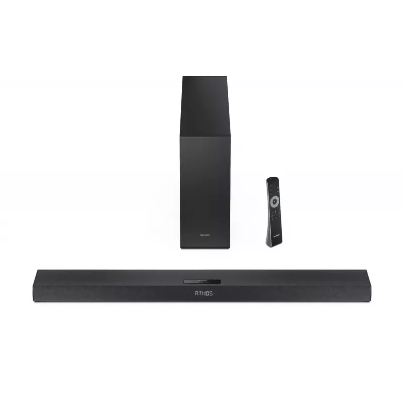 Soundbar Sharp HT-SBW320 2.1ch ultra-slim Dolby Atmos / DTS Virtual:X met draadloze subwoofer