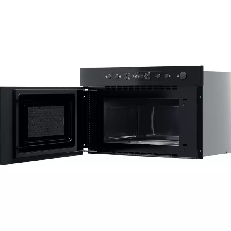 Inbouw-magnetron Whirlpool MBNA920B, grill, 750 W, 22 l, zwart, push-deur