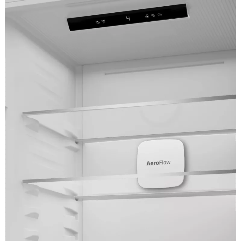 Inbouw-koel-vriescombinatie BEKO B3BCNA294HS — 270 l totaalvolume, LED-display, klasse E, wit