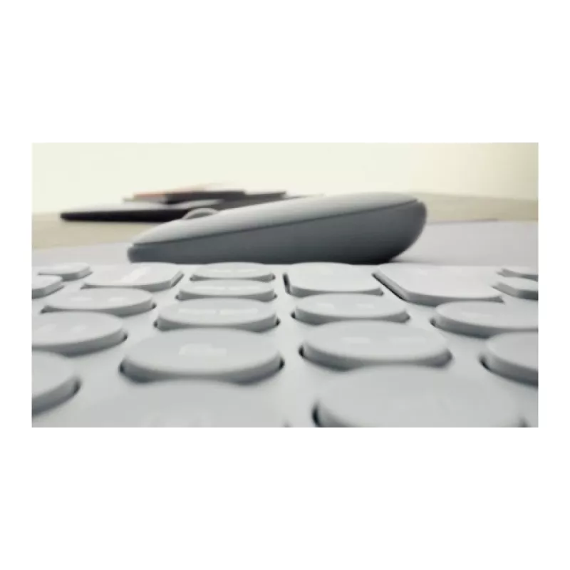 Logitech Pebble Keys 2 K380s toetsenbord universeel RF draadloos + Bluetooth QWERTY US International grafiet