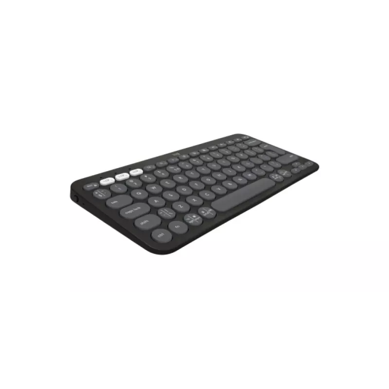 Logitech Pebble Keys 2 K380s toetsenbord universeel RF draadloos + Bluetooth QWERTY US International grafiet