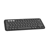Logitech Pebble Keys 2 K380s toetsenbord universeel RF draadloos + Bluetooth QWERTY US International grafiet