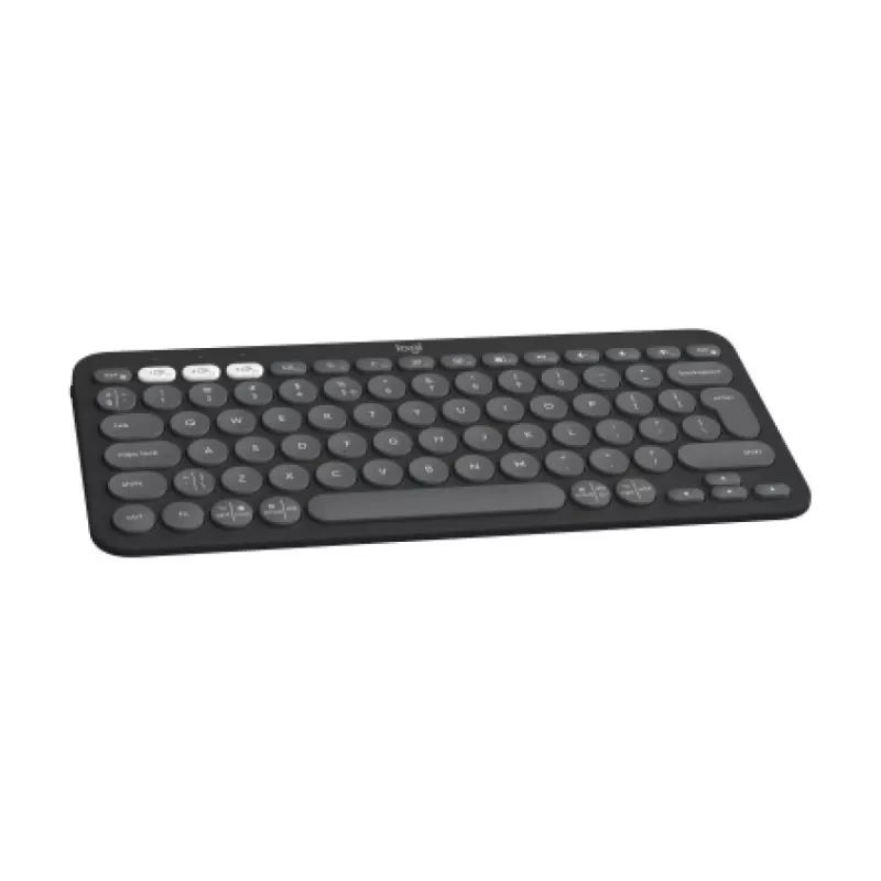 Logitech Pebble Keys 2 K380s toetsenbord universeel RF draadloos + Bluetooth QWERTY US International grafiet
