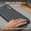 Logitech Pebble Keys 2 K380s toetsenbord universeel RF draadloos + Bluetooth QWERTY US International grafiet