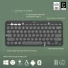 Logitech Pebble Keys 2 K380s toetsenbord universeel RF draadloos + Bluetooth QWERTY US International grafiet