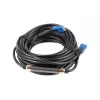 HDMI-kabel LANBERG CA-HDMI-20CU-0200-BK — 20 m, HDMI 2.0, 18 Gbit/s, 4K (2160p), 144 Hz, ARC, Ethernet, verguld