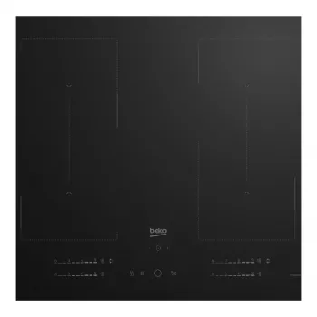Inductiekookplaat BEKO HII64720QUF2T, 60 cm, 4 zones, touchbediening