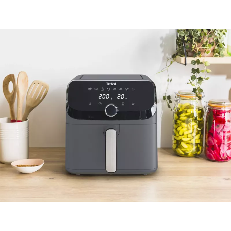 Tefal Easy Fry Mega EY855BE0 friteuse enkel 7,5 l tafelmodel 2020 W heteluchtfriteuse grijs