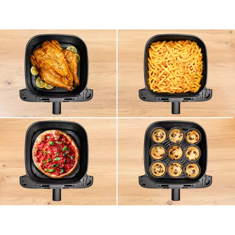 Tefal Easy Fry Mega EY855BE0 friteuse enkel 7,5 l tafelmodel 2020 W heteluchtfriteuse grijs