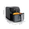 Tefal Easy Fry Mega EY855BE0 friteuse enkel 7,5 l tafelmodel 2020 W heteluchtfriteuse grijs