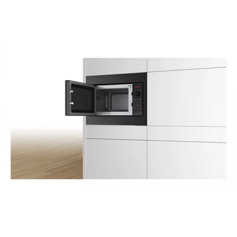 Bosch Serie 2 BFL523MB4 magnetron zwart solo-magnetron inbouw 20 l 800 W
