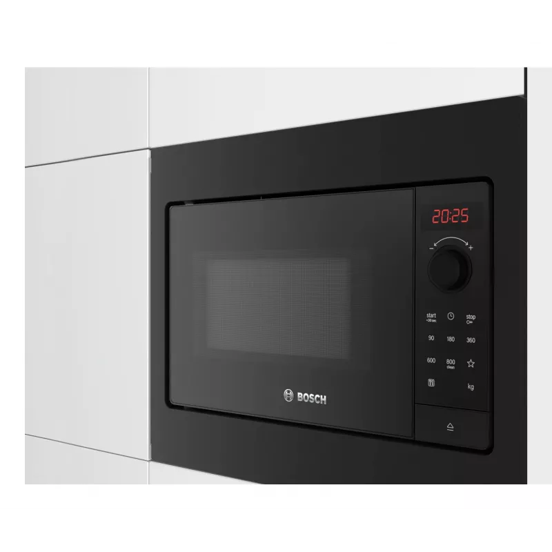 Bosch Serie 2 BFL523MB4 magnetron zwart solo-magnetron inbouw 20 l 800 W
