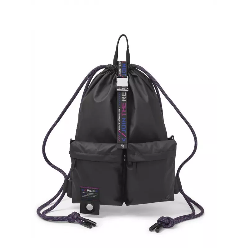 Rugzak ASUS BD3700 ROG SLASH multifunctionele trekkoordtas zwart 810g