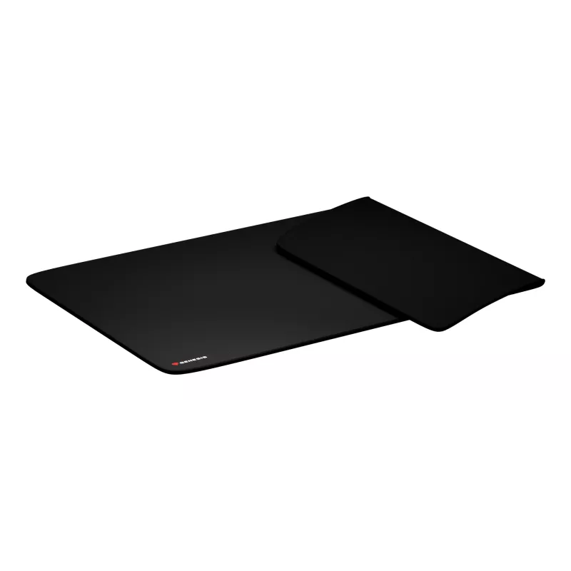 GENESIS Carbon 500 Hyper Logo, zwart, monochromatisch, stof, rubber, gaming-muispad