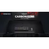 GENESIS Carbon 500 Hyper Logo, zwart, monochromatisch, stof, rubber, gaming-muispad