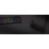 GENESIS Carbon 500 Hyper Logo, zwart, monochromatisch, stof, rubber, gaming-muispad