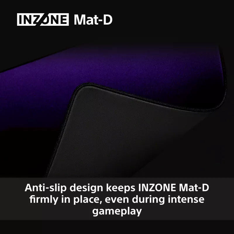Sony INZONE Mat-D gaming-muispad zwart