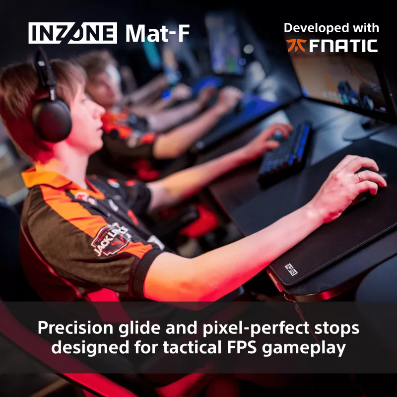 Sony NZONE Mat-F gaming-muispad zwart