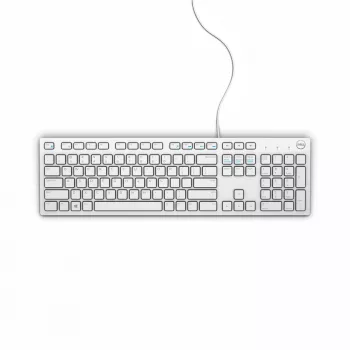 DELL bedraad toetsenbord - KB216 - US International (QWERTY) - wit