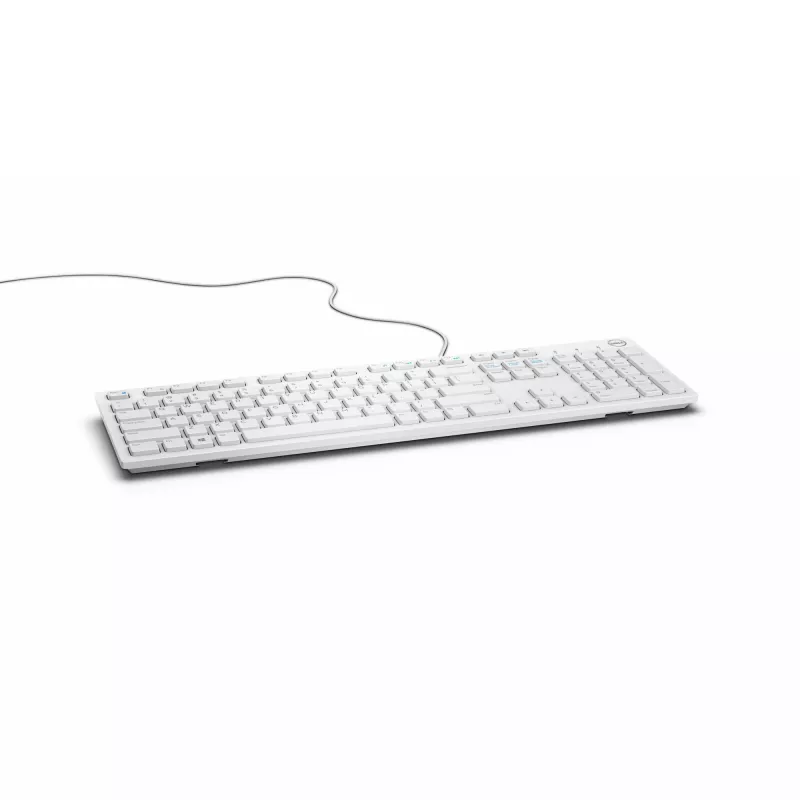 DELL bedraad toetsenbord - KB216 - US International (QWERTY) - wit