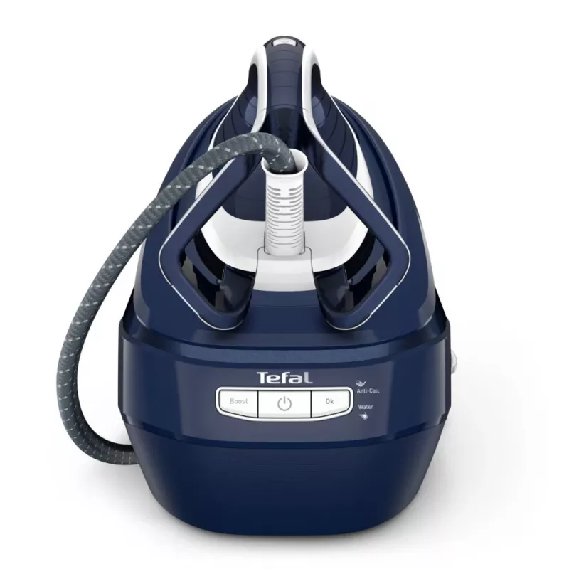 Tefal Pro Express Vision GV9812 3000 W 1,1 L Durilium AirGlide Autoclean strijkzool blauw, wit