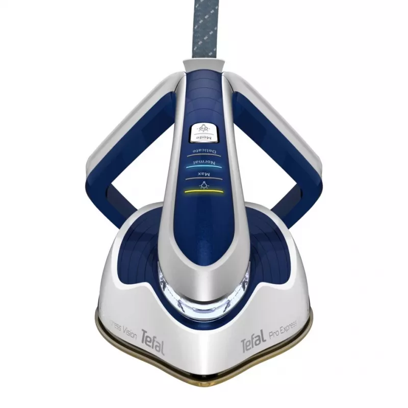 Tefal Pro Express Vision GV9812 3000 W 1,1 L Durilium AirGlide Autoclean strijkzool blauw, wit