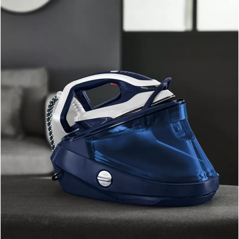 Tefal Pro Express Vision GV9812 3000 W 1,1 L Durilium AirGlide Autoclean strijkzool blauw, wit