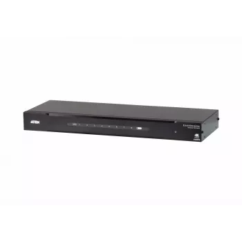 ATEN 8-poorts True 4K HDMI-splitter, HDMI, 8x HDMI, 4096 x 2160 pixels, zwart, metaal, 4K Ultra HD