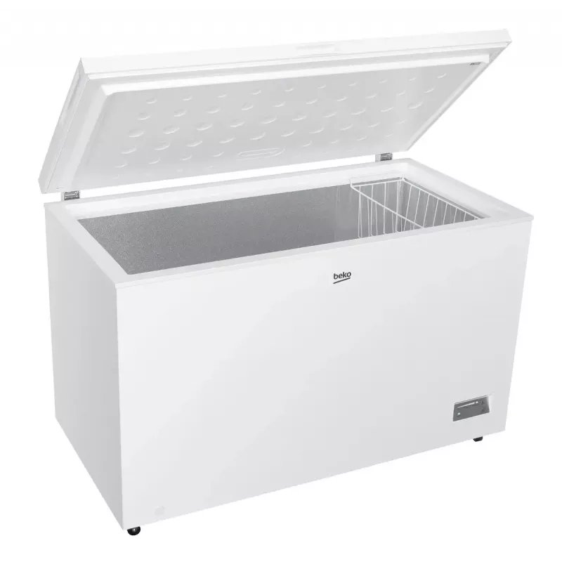 Vriezer BEKO CF380EWN — 371 l, invertercompressor, klasse E, wit