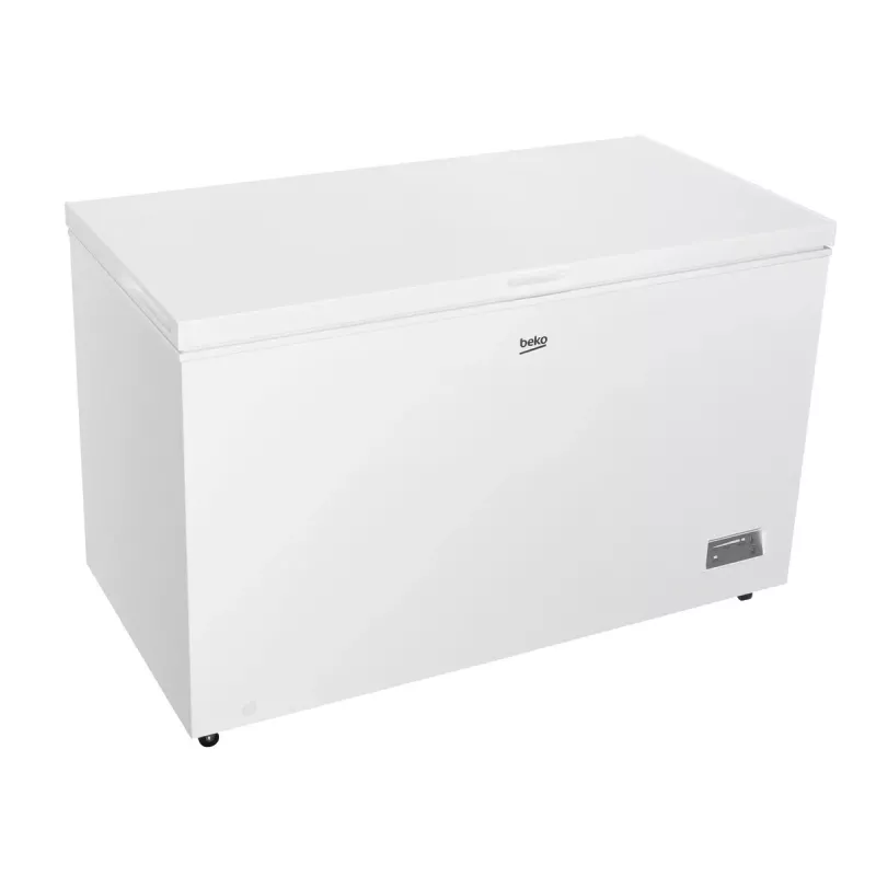 Vriezer BEKO CF380EWN — 371 l, invertercompressor, klasse E, wit