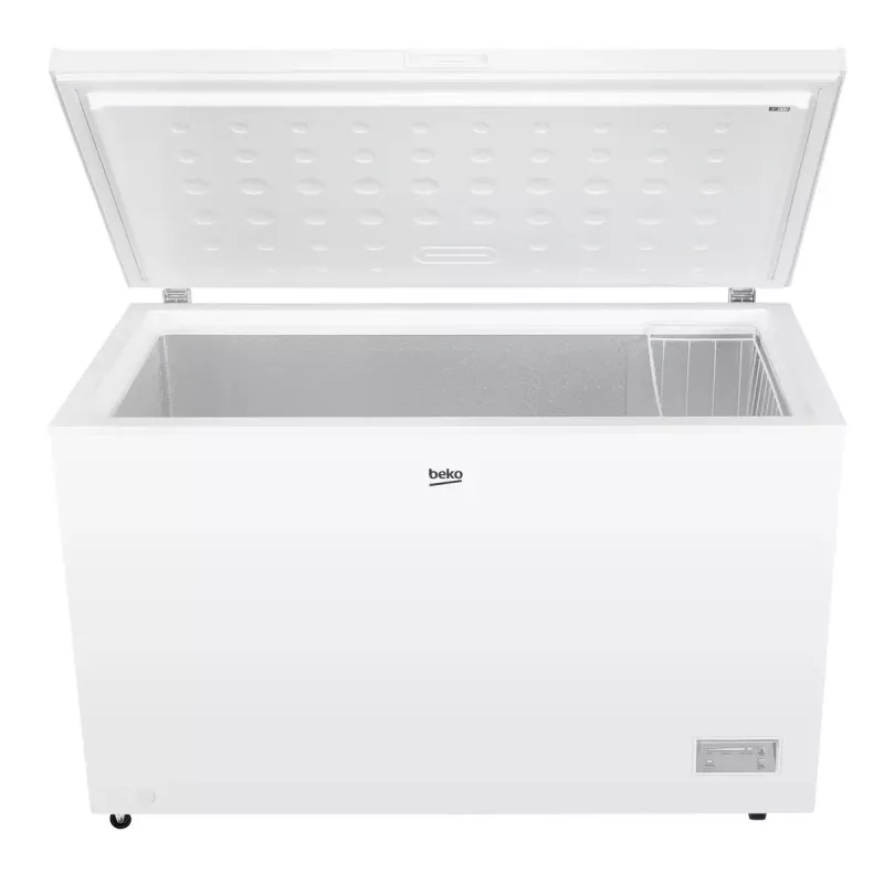 Vriezer BEKO CF380EWN — 371 l, invertercompressor, klasse E, wit