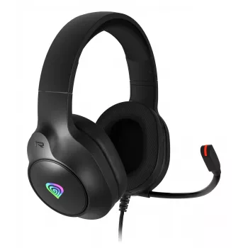 GENESIS NEON 213, bedraad, gesprekken / muziek, 20 – 20000 Hz, 302 g, headset, zwart