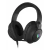 GENESIS NEON 213, bedraad, gesprekken / muziek, 20 – 20000 Hz, 302 g, headset, zwart