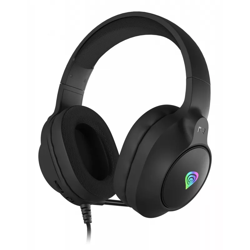 GENESIS NEON 213, bedraad, gesprekken / muziek, 20 – 20000 Hz, 302 g, headset, zwart