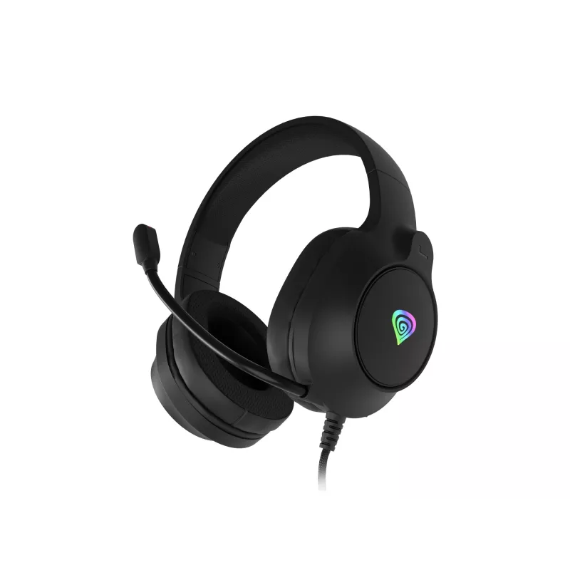 GENESIS NEON 213, bedraad, gesprekken / muziek, 20 – 20000 Hz, 302 g, headset, zwart