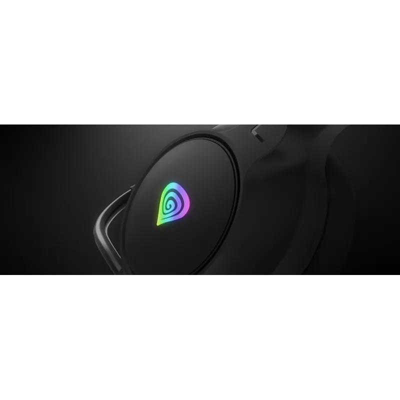 GENESIS NEON 213, bedraad, gesprekken / muziek, 20 – 20000 Hz, 302 g, headset, zwart
